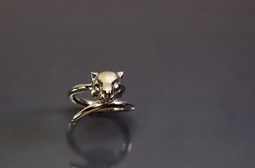 動物系列-小老虎925銀戒