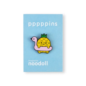 英國 noodoll / 鳳梨娃娃 琺瑯別針