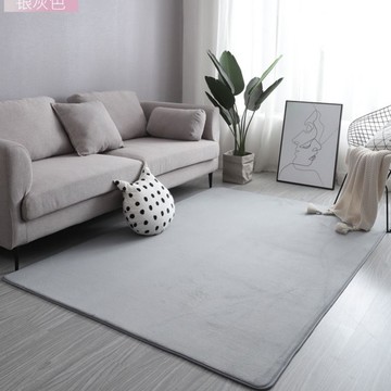 ✨短毛地毯 北歐地毯 臥室床邊客廳地毯 網紅ins風茶幾飄窗珊瑚絨毯 榻榻米沙發墊 家用滿鋪可愛現代簡約地墊