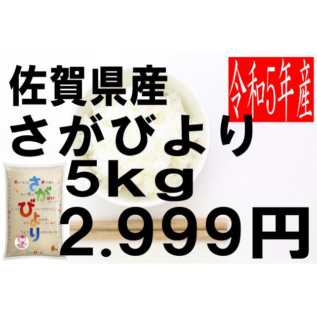 米　令和5年度産　佐賀県産　さがびより 5kg