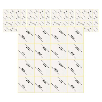 SHEETMORI 可撕除雙面三角貼紙 160個  1組