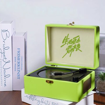 蟬鳴林靜定制版cd機復古音響送閨蜜送朋友生日禮物便攜小型【北歐家居生活】