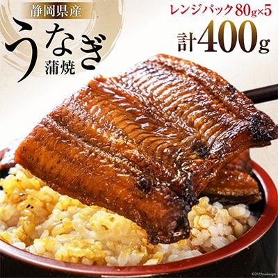 ふるさと納税 吉田町 静岡県産うなぎ蒲焼レンジパック80g×5パック