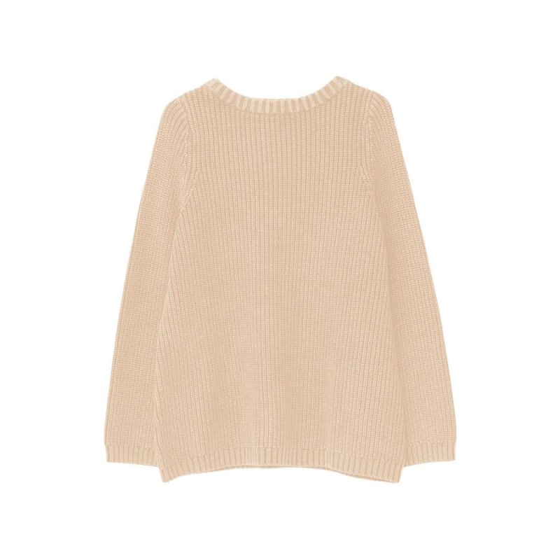 DEMYLEE デミリー JERRY SWEATER クルーネックコットンニット IVORY