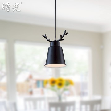 鹿角金屬烤漆吊燈 F86-MK-818-11
