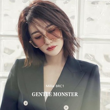 GENTLE MONSTER 2022新品Millie不銹鋼時尚墨鏡太陽鏡 男女中性款