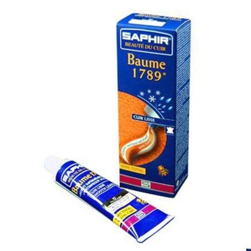 糊塗鞋匠 優質鞋材 L130 法國SAPHIR 1789皮革防水滋養膏 50ml