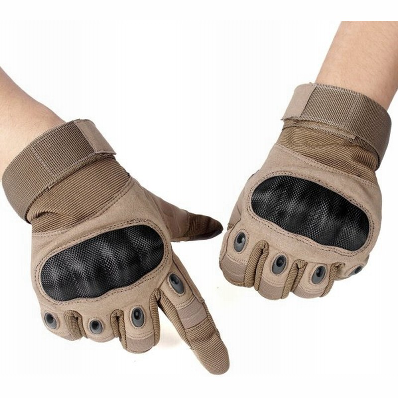 Unigear タクティカル グローブ サバゲー 手袋 サバイバルゲーム サイクリング 自転車 登山 スポーツ アウトドアなどに最適 タッチパネル対応 全3色 S M L Brown 通販 Lineポイント最大get Lineショッピング