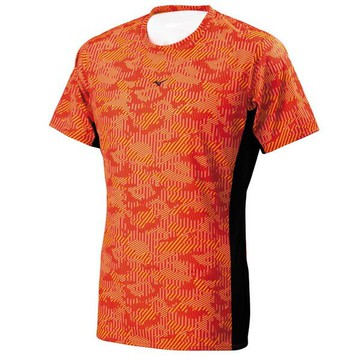 美津濃Mizuno 吸汗快乾 抗菌消臭 慢跑 路跑 路跑短袖T恤 (J2TA700262)