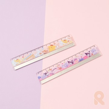 三麗鷗｜15CM鐵邊尺 布丁狗 酷洛米 尺 學習 文具 文具用品 NP645