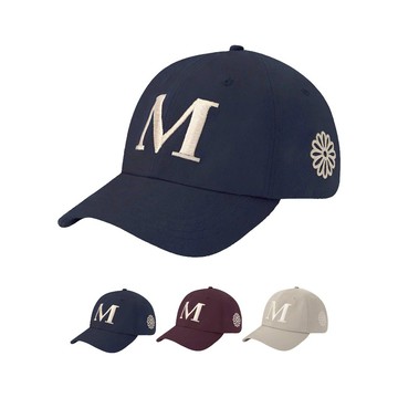 MARDI MERCREDI 棒球帽 象牙白刺繡 LOGO 經典小雛菊 小雛菊 老帽 韓國代購【TCC】