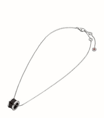 Bvlgari Sterling Silver and Ceramic Save The Children Necklace