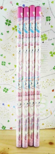 【震撼精品百貨】The Aristocats Marie 迪士尼瑪莉貓~4入鉛筆-粉