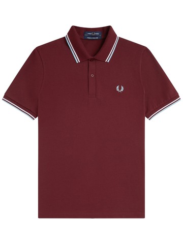 fred perry polo with logo