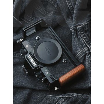 【King原創】適用于尼康Zf木質手柄L形豎拍板可拆豎拍zf專用