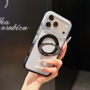 果凍防摔漸變殼 360度支點手機殼 蘋果保護殼 適用於 iPhone 18 17 16 15Pro Max