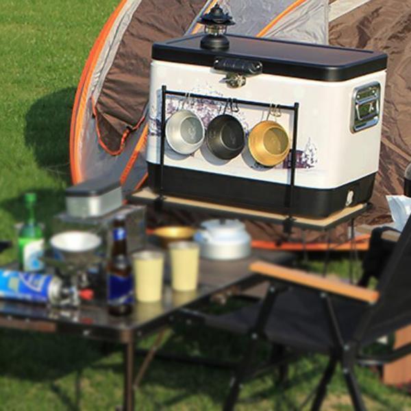 キャンプボウル アウトドア 食器 ハンドル付 お手入れ簡単 キャンプ用品 ボウル ポータブル ピクニック 調理器具 ステンレス製