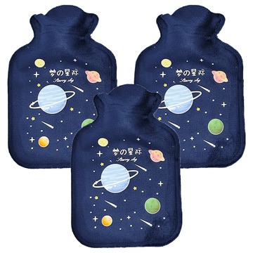 理享家 卡通造型熱水熱敷暖手袋  3個