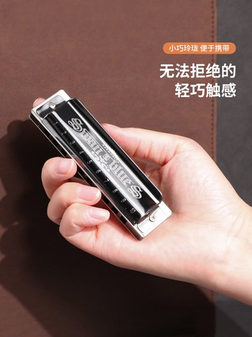 口琴 布魯斯口琴10孔C調兒童初學者學生成人自學入門十孔藍調【MJ9404】