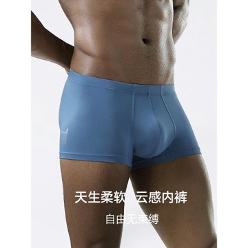 XSHARK鯊魚大碼男士四角內褲莫代爾無痕抑菌加肥加大平角短褲春秋