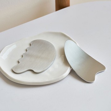 不鏽鋼刮痧工具、肌肉刮痧工具和臉部刮痧工具