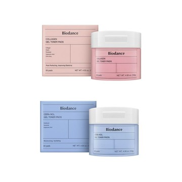 Biodance 凝膠棉片 60片 (玻尿酸保濕鎮靜/膠原蛋白緊緻彈) (多入優惠)