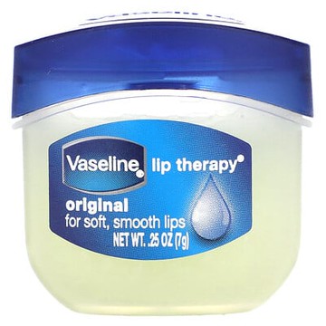 Vaseline, 唇部護理，原味唇膏，0.25 盎司（7 克）