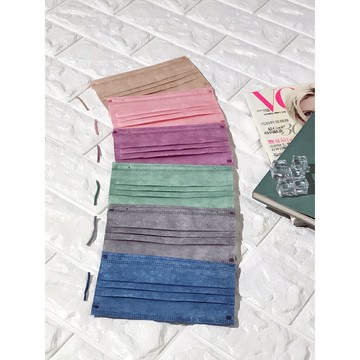 【松杰】兒童平面醫用口罩50入＿??莫蘭迪色系??  ??MD+MIT雙鋼印??  ??現貨＆附發票??