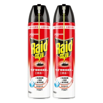 Raid 雷達 快速蟑螂螞蟻藥 無味  550ml  2罐