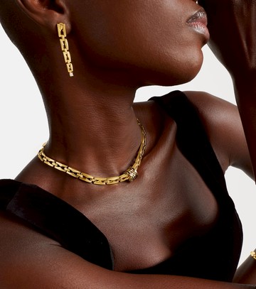 Bvlgari B.zero1 18kt gold necklace with ceramic