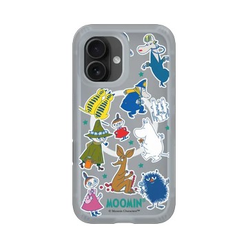 iPhone 16 AirX 流變灰 - Moomin 姆明 - Moomin角色大集合
