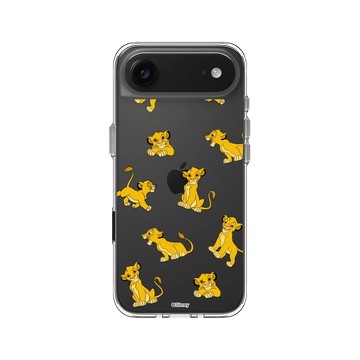 iPhone Air Clear Case（相機按鈕） 透明 - Disney - Lion King 迪士尼-獅子王 - 辛巴-Pattern