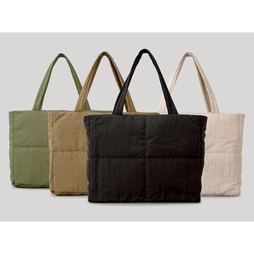 棉被包 方格車線包 側肩包 單肩包 手提包 尼龍包包 羽絨包 大容量側肩包 拉鍊包 車縫包 側背包 台灣出貨 台灣賣家