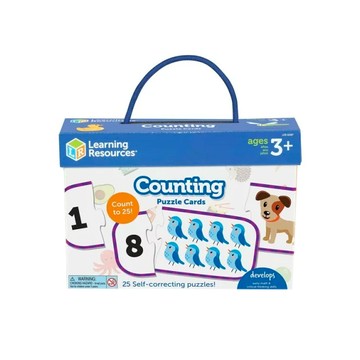 Learning Resources 算數拼圖卡  1盒  25組