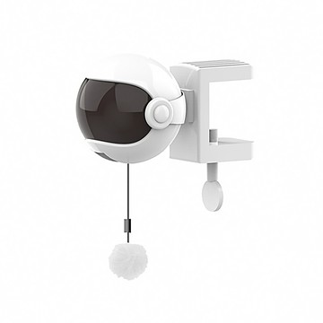 JAPAN PET ALLIANCE 絨毛自動溜溜球式逗貓玩具 設置可能幅1～4cm  JPA-3145  1個