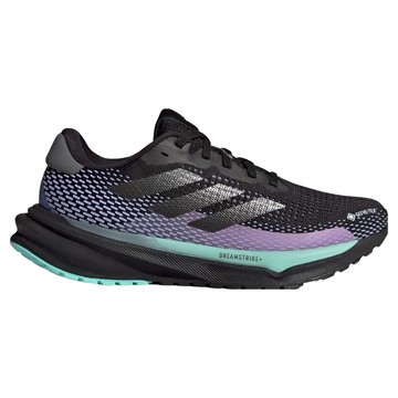 adidas 愛迪達 女款 SUPERNOVA W GTX 運動鞋 ID6305  黑色 + 紫色  23.5cm