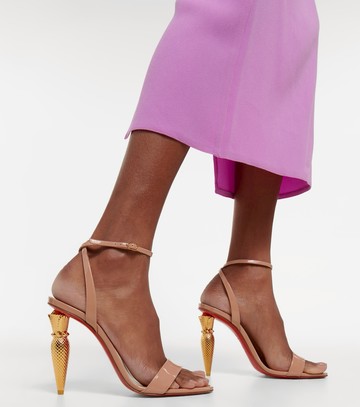 Christian Louboutin Lipqueen patent leather sandals