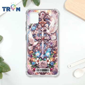 TRON 三星 NOTE 10 LITE 十字架華麗金光閃閃 四角防摔載具殼 軟殼 手機殼