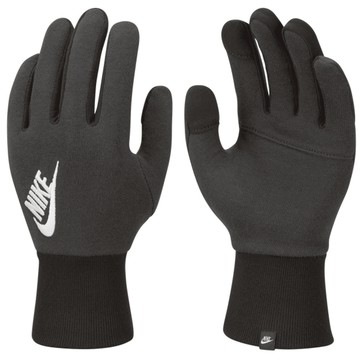 【NIKE耐吉】CLUB FLEECE黑色女用手套(N1004361010MD/DX7060010) 可觸控外送員必備止汗速乾透氣導電保暖單車騎車冬天運動 天蠍座生日禮物 男生女生生日禮物