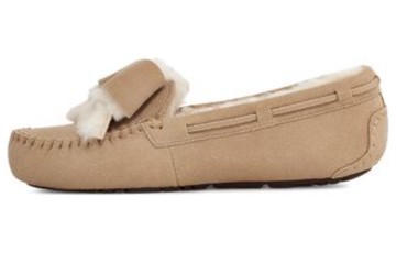 WMNS UGG DAKOTA FUR BOW SAND