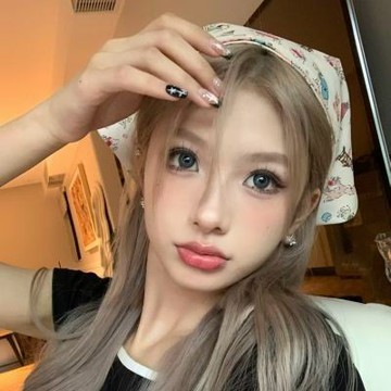 【台灣有貨】實拍 ins風原創日韓可愛雙面防曬頭巾出遊三角巾髮帶髮飾甜酷千禧Y2K