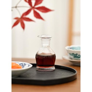 日本進口Hirota廣田硝子一滴不漏醬油瓶復古手工日式家用玻璃油瓶