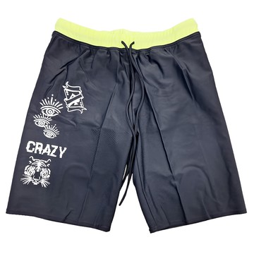 Summer love 夏之戀 loveteen kids 男寬口褲 尼龍80% 彈性纖維20%  155~165 cm  黑色