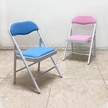 【好傢俱】兒童折疊皮椅