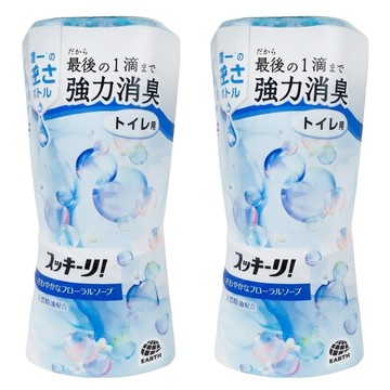 EARTH 地球製藥 廁所芳香除臭劑  400ml  2瓶