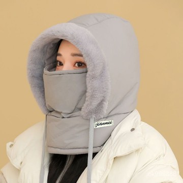 臺灣出貨 保暖頭套 護臉帽子 防寒麵罩 防風麵罩 護耳帽 自行車脖圍套 機車口罩 防風帽 圍脖 男女頭套 加絨頭罩 DX