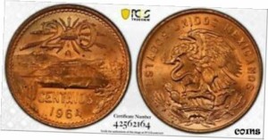 品質保証書付】 アンティークコイン NGC PCGS 1964-Mo メキシコ 20