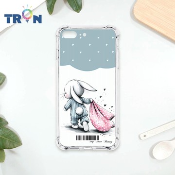 TRON IPhone 7/8 PLUS 小動物的小被被 兔貓 四角防摔載具殼 軟殼 手機殼
