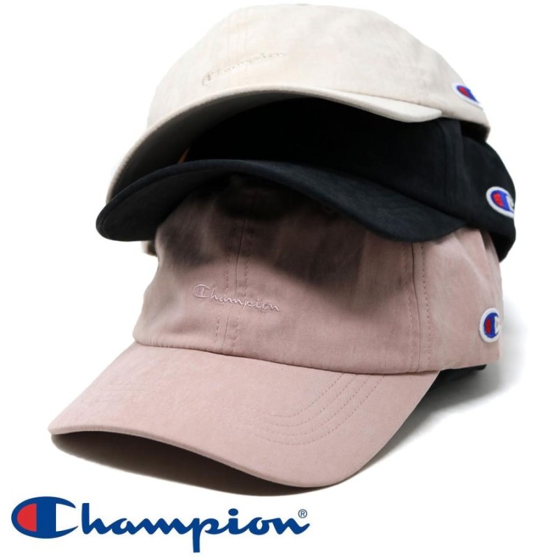 Champion キャップ レディース チャンピオン 帽子 ピーチスエード