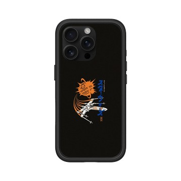 iPhone 16 Pro Mod NX 黑 - 迪士尼-星際大戰 Star Wars - 戰機-日文字系列